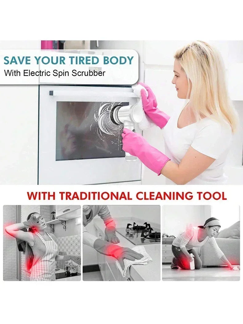 SpinPro extendable handle for floors