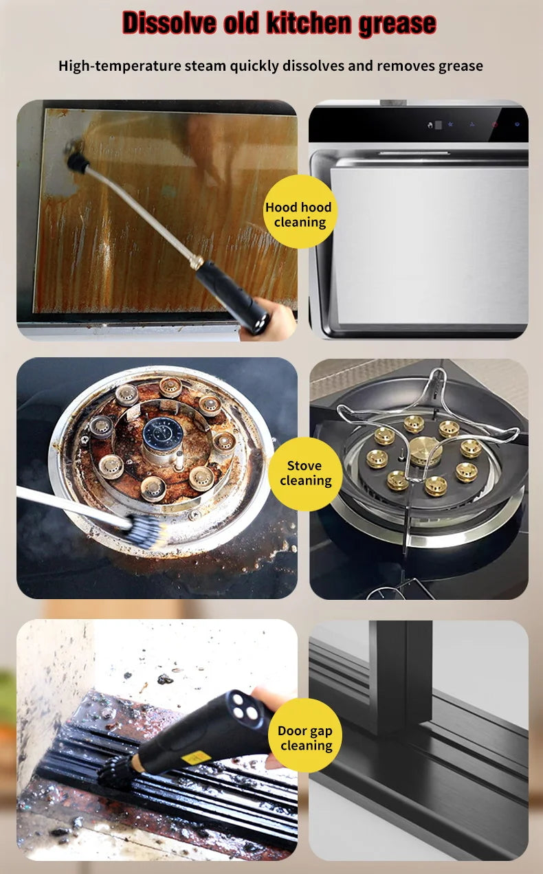 Nexora SteamJet Pro handheld steam cleaner — product photo 4