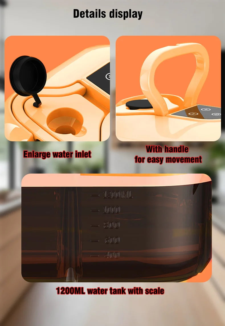 Nexora SteamJet Pro handheld steam cleaner — product photo 8