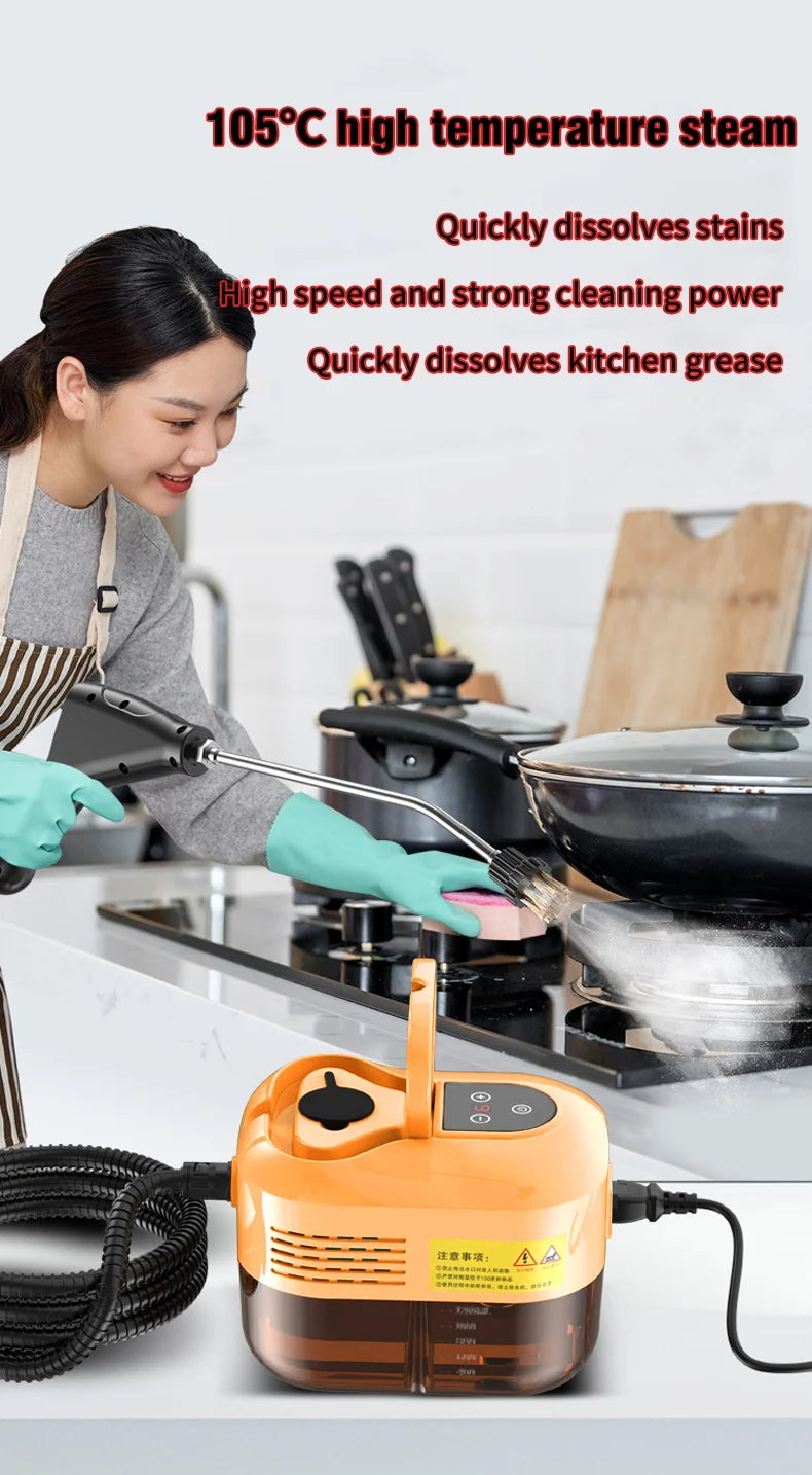 Nexora SteamJet Pro handheld steam cleaner — product photo 3