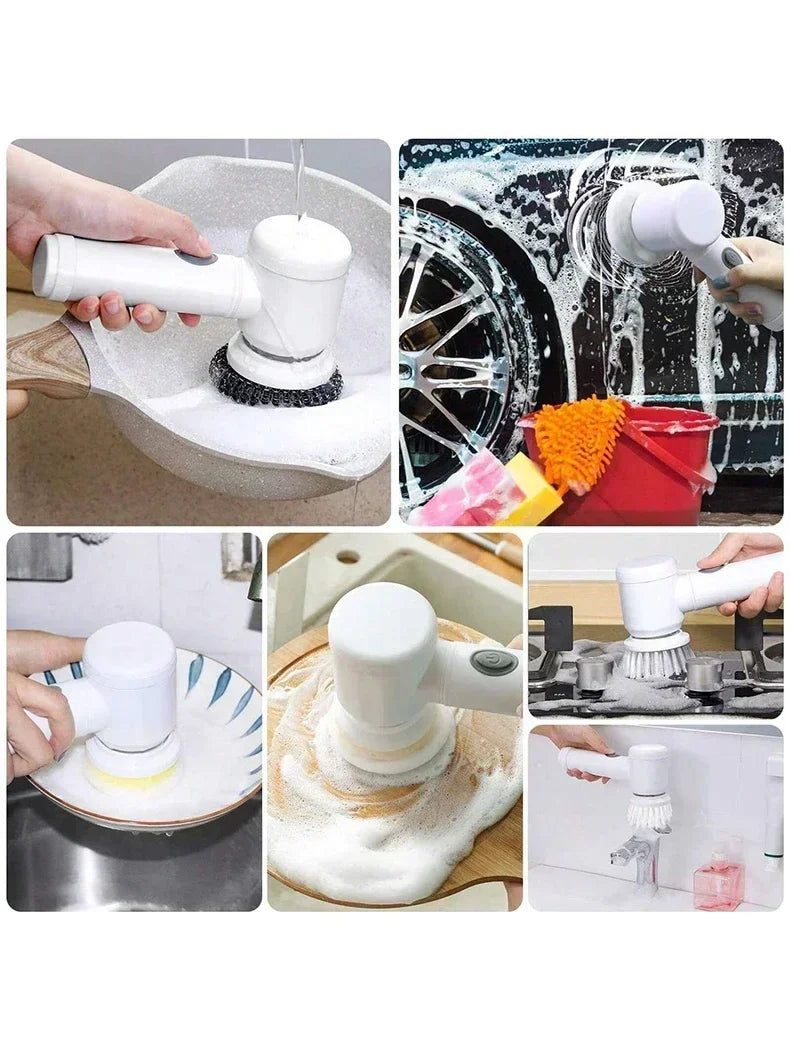 SpinPro cleaning kitchen and sink